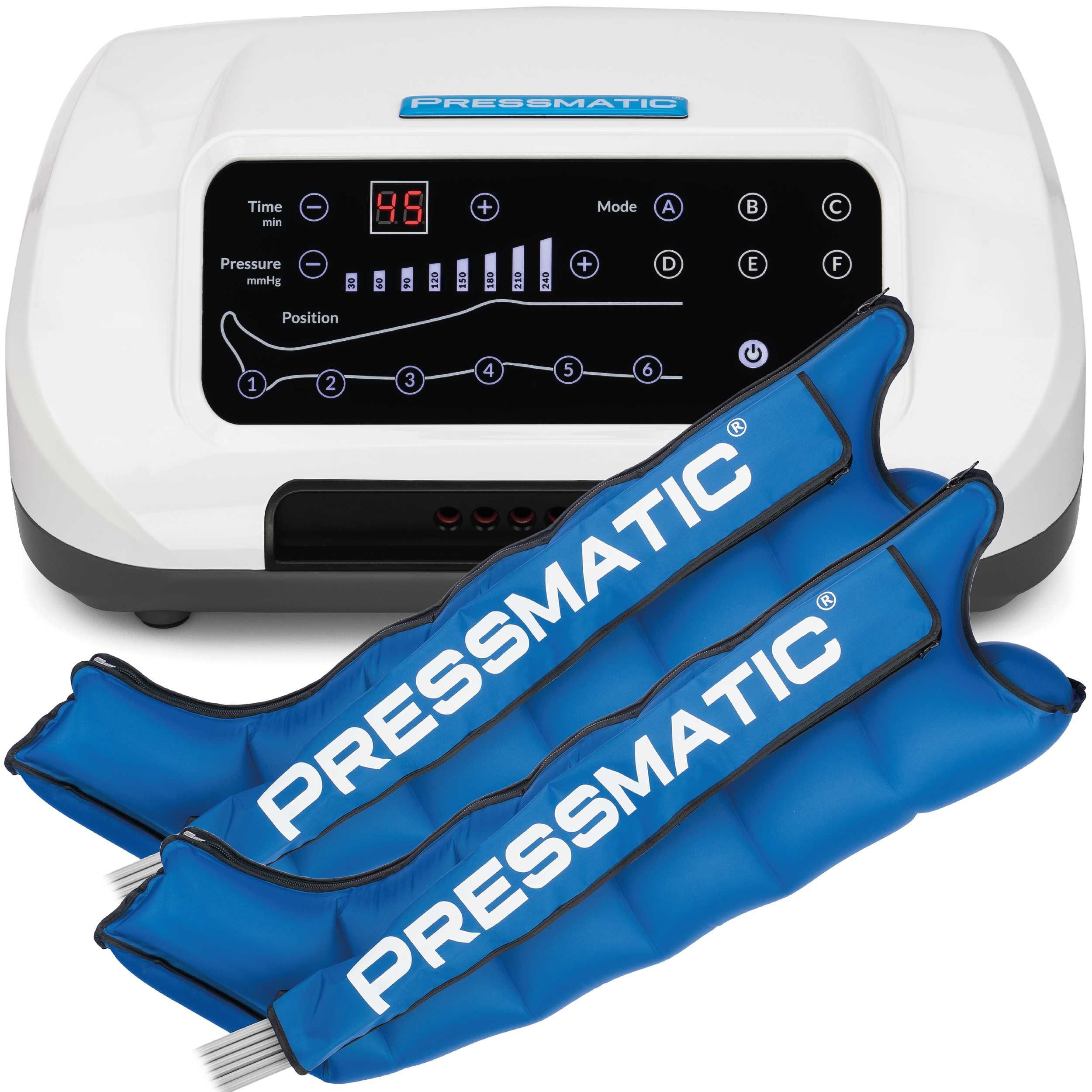 Pressmatic 6000D drenaż limfatyczny presoterapia 2 mankiety gratis