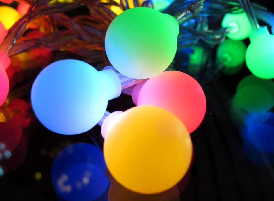 LED гирлянда ретро кульки батарейки,usb 1.5,3,5,6,10м, смарт, пульт ДУ