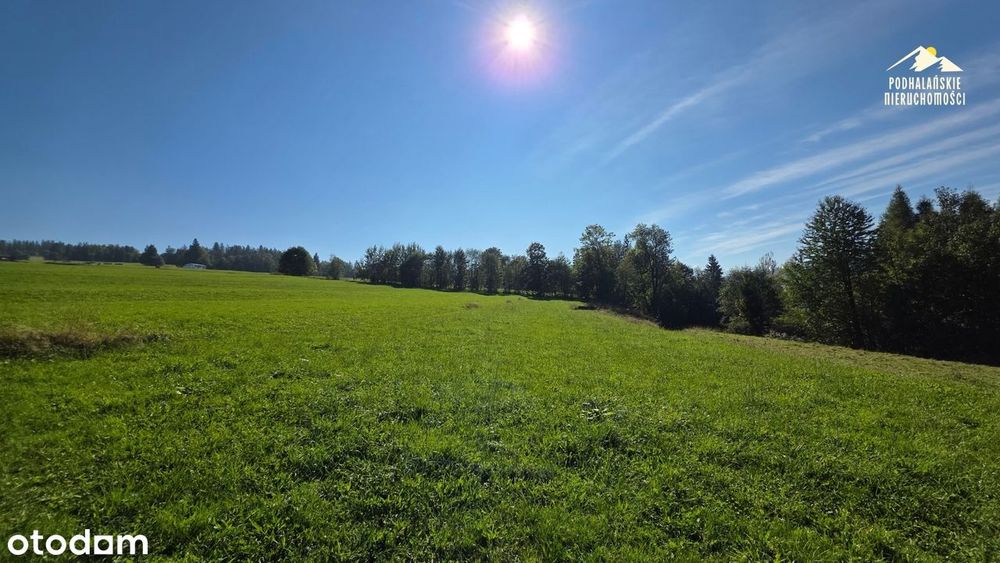 Działka w otoczeniu natury i ciszy w sercu Podhala