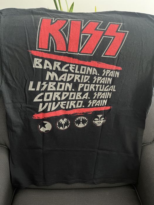 T-shirt Kiss tour ibérica 2018