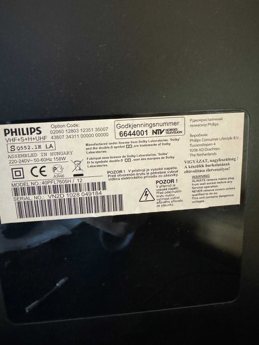 Philips 40PFL7605H