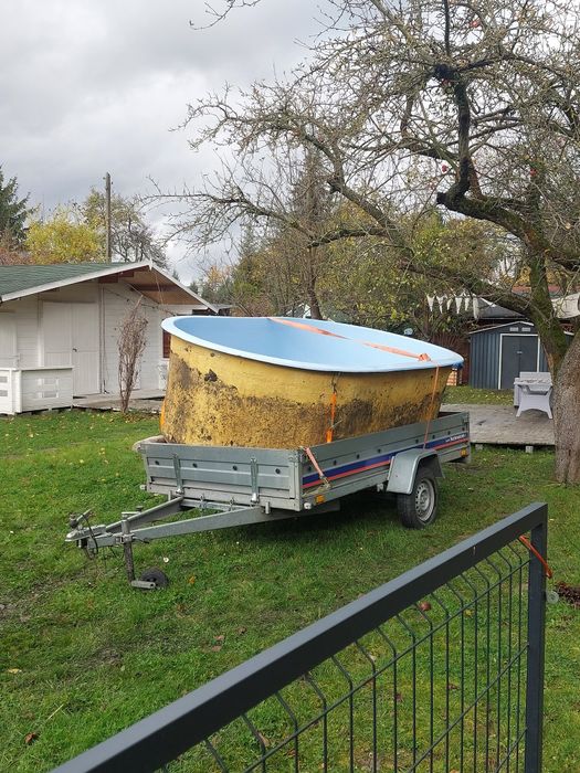 Basen poliestrowy z włókna szklanego, do samodzielnego wkopania