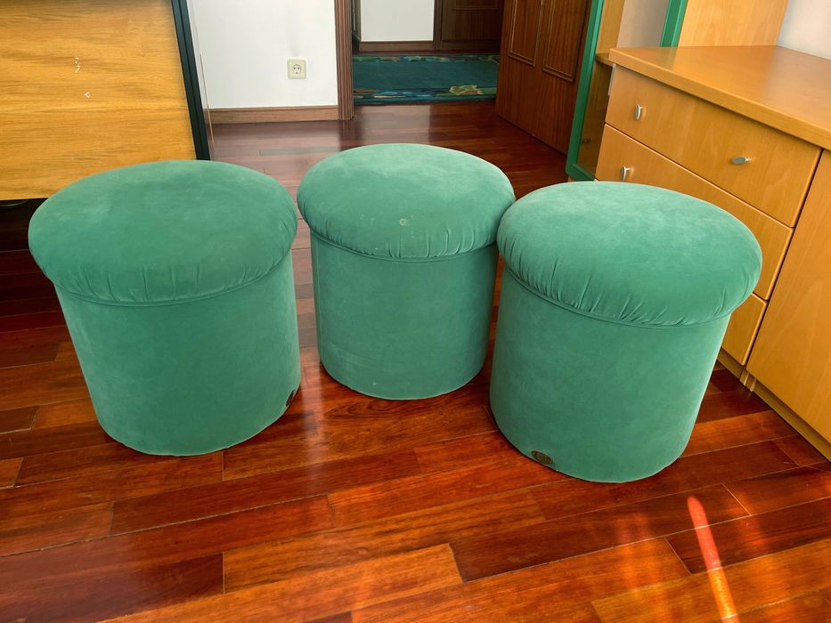 Puffs verdes - santi d'italia