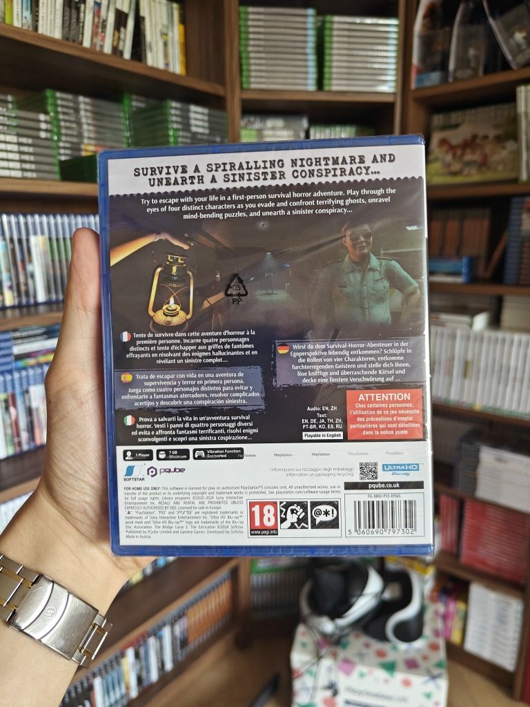 PS5 The Bridge Curse 2 The Extraction Nowa