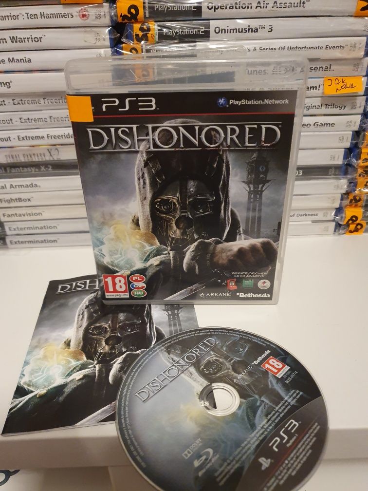 Gra gry ps3 Playstation 3 Dishonored PL polska wersja