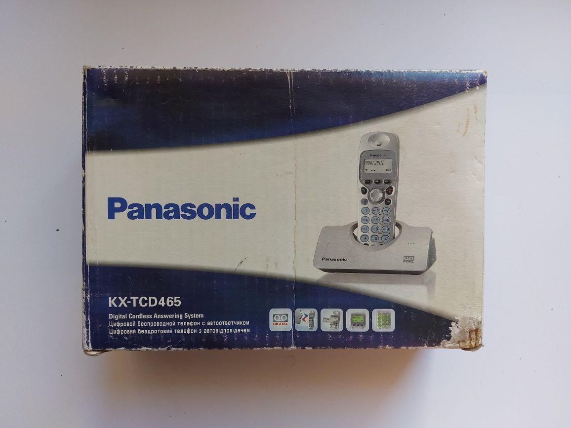 Радіотелефон Panasonic KX-TCD465UAF