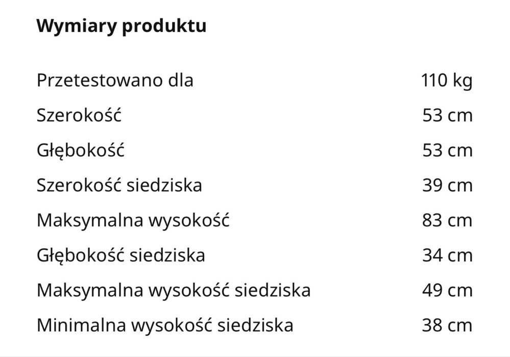 Krzeslo obrotowe dzieciece
