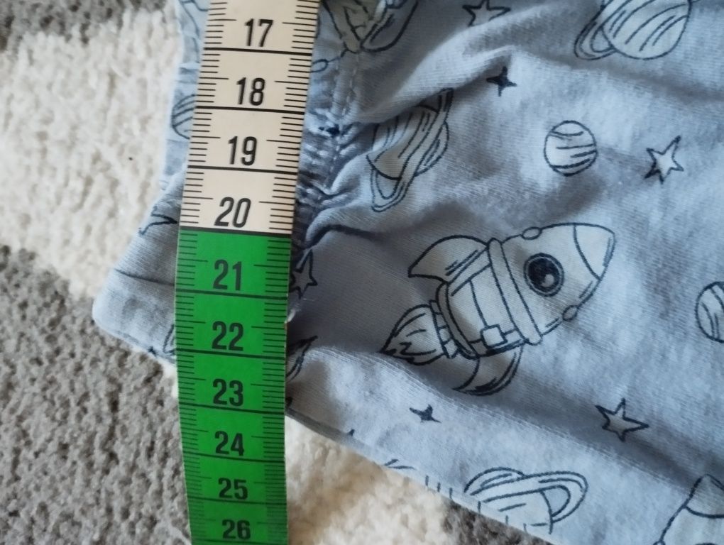 Piżama dwuczęściowa dla chłopca rakiety 116