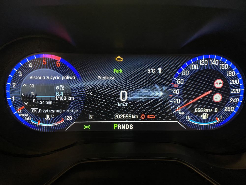 Ford aktualizacja wskaźników, Sync,  zwiększenie mocy silnika