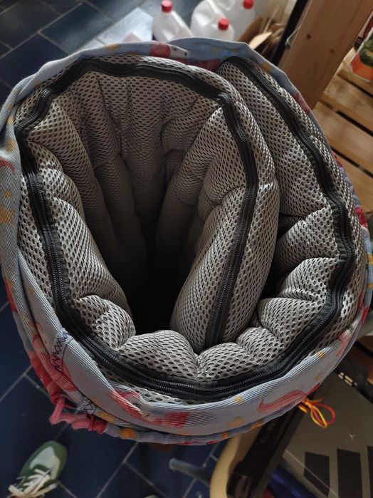 Cama/Berço de viagem Asalvo cinzenta