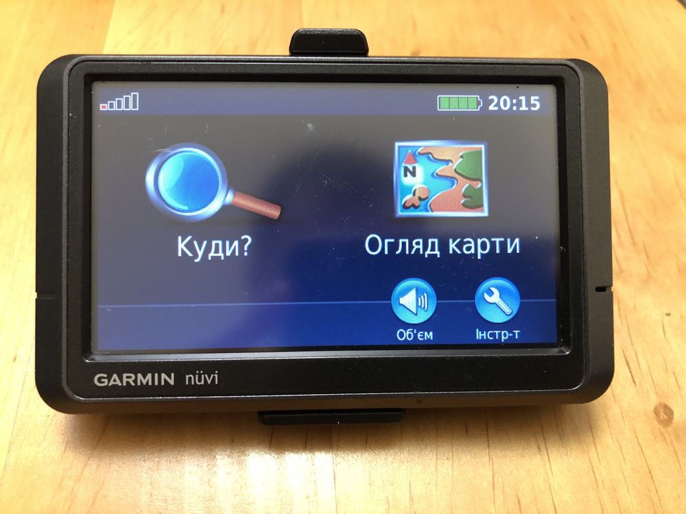 GPS навігатор Garmin Nuvi