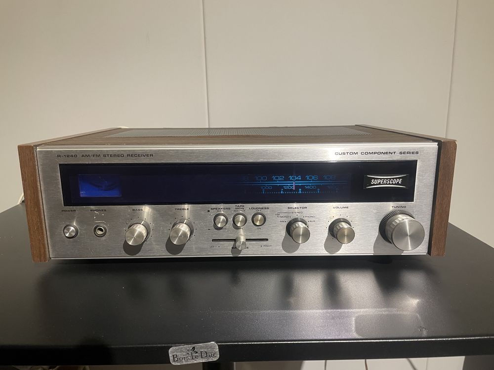 Superscope r-1240 amplituner sprawny