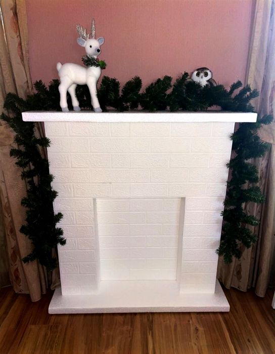 Декоративный камин в наличие и под заказа на Хэллоуин