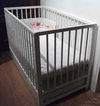 PIĘKNE łóżeczko dla niemowlaka