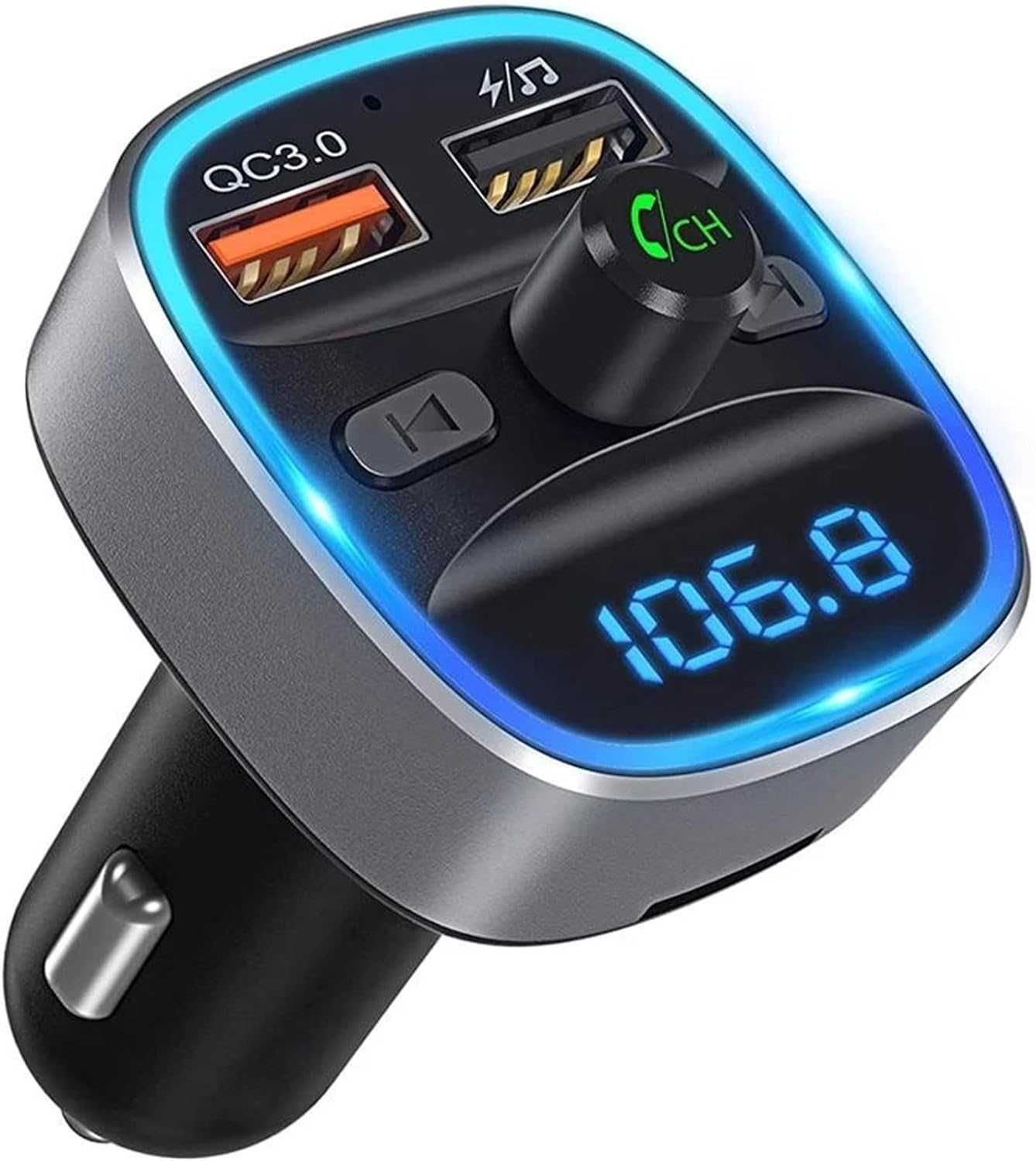 FM трансмітер T25Q Bluetooth MP3-плеєр USB
