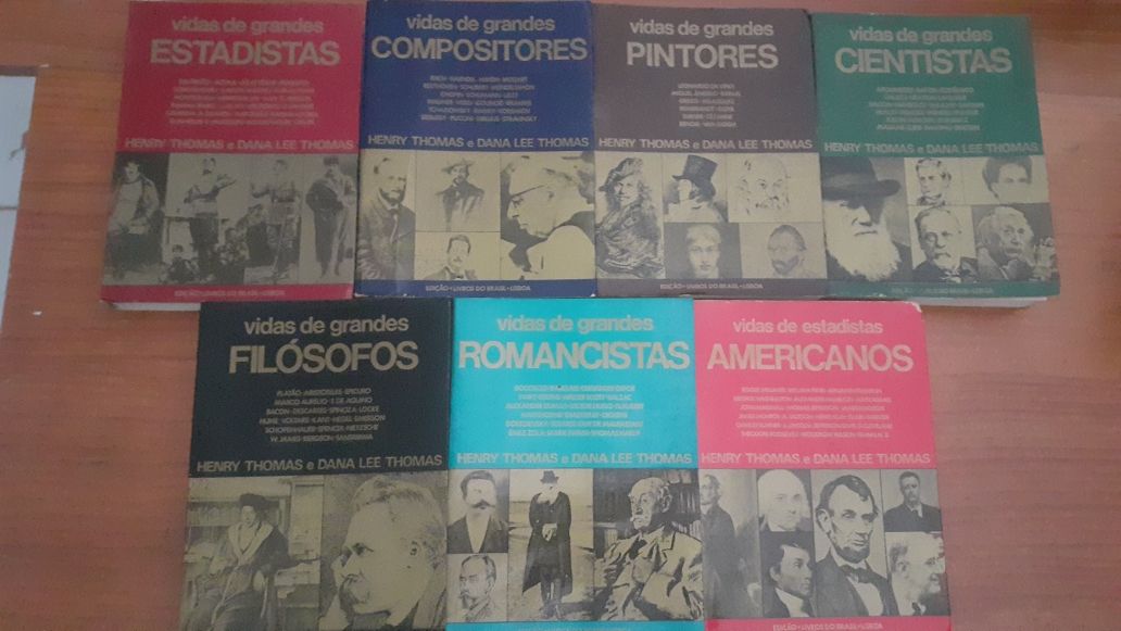 Coleções de biografias
