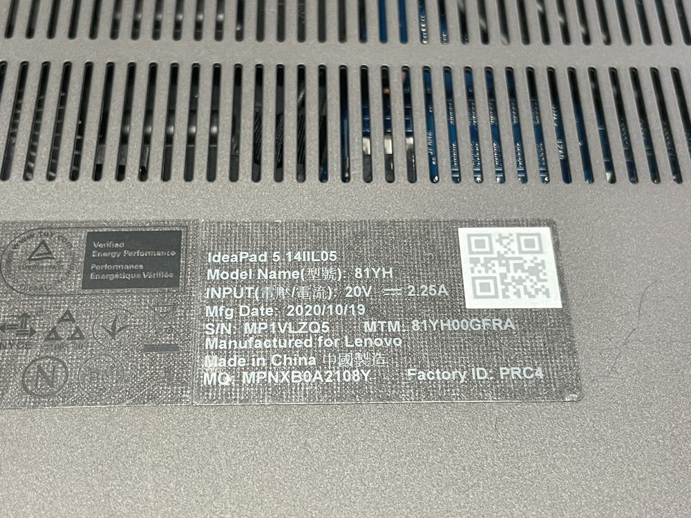 Ноутбук Lenovo IdeaPad 5 14IIL05