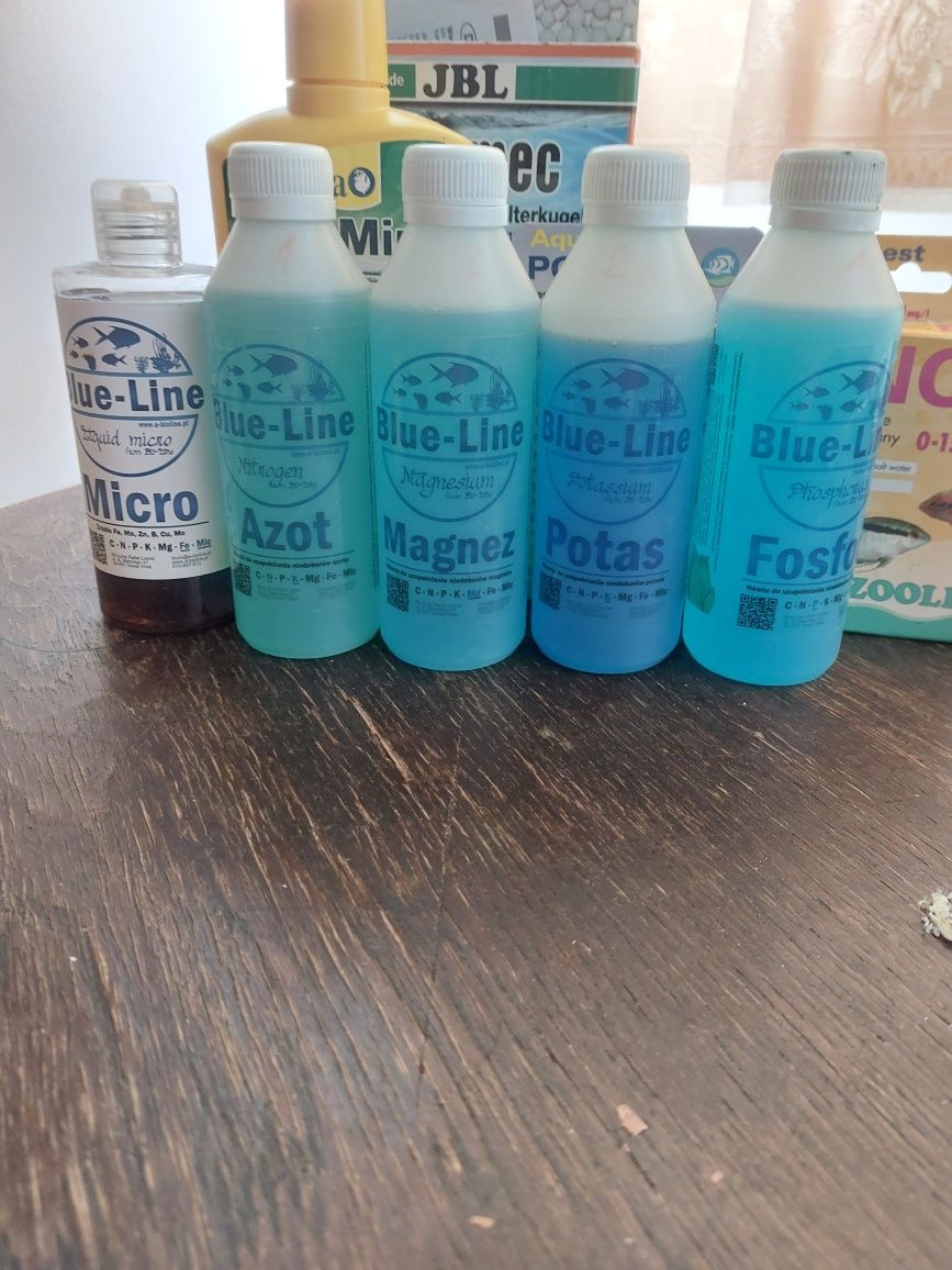 Akwarium 60l + odczynniki + sprzęt
