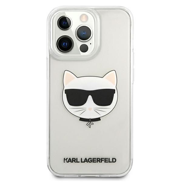 Karl Lagerfeld Etui na iPhone 13 Pro Max Transparentne Choupette