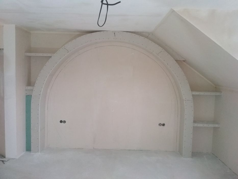 Гіпсокартон. Монтаж гіпсокартону .перегородки. потолки