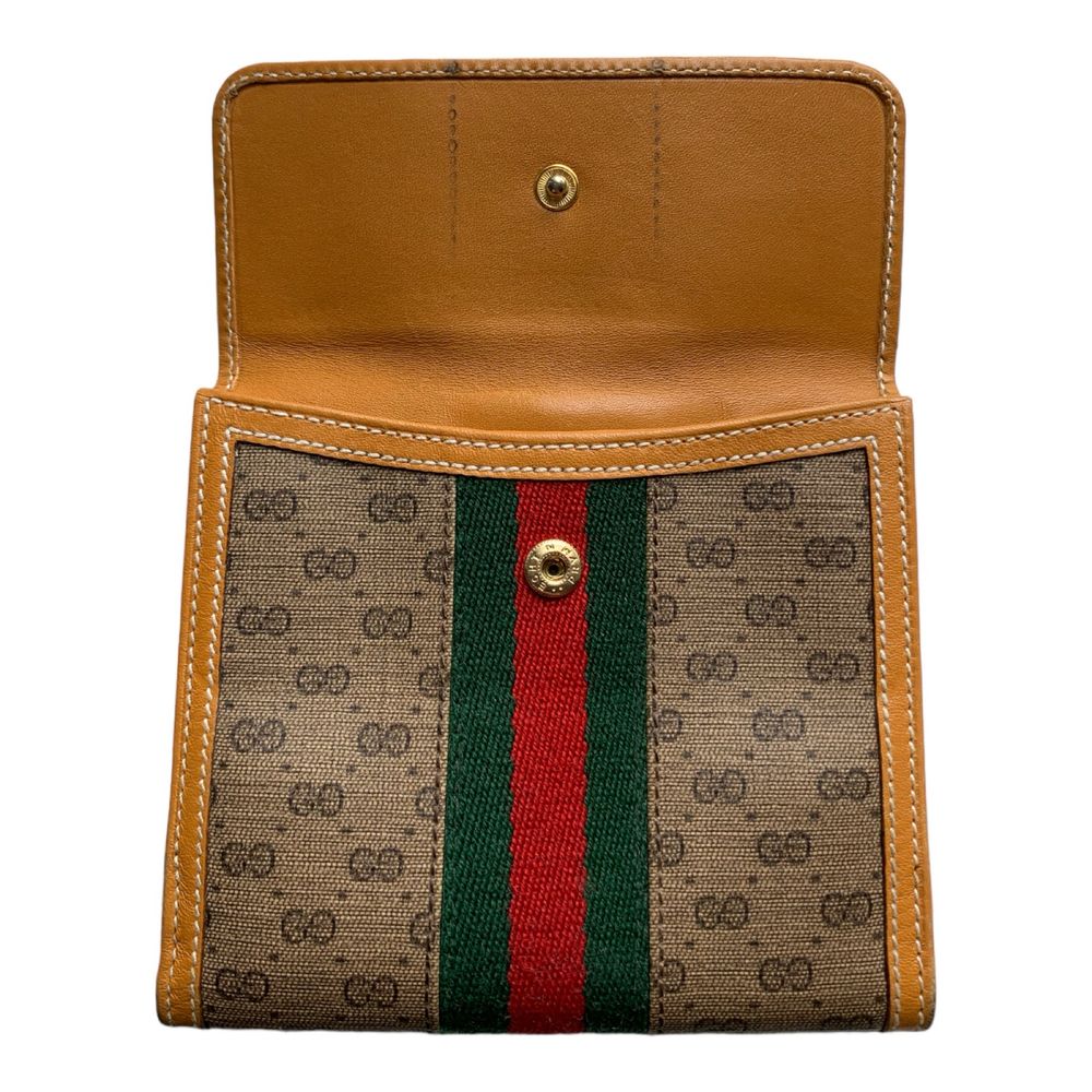 Оригінальний вінтажний монограмний гаманець Gucci