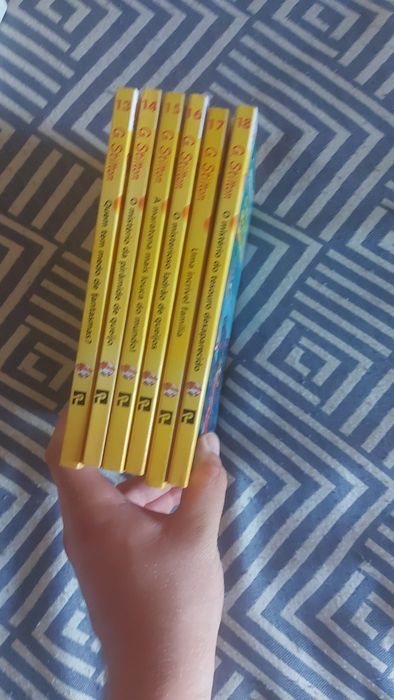 6 livros Geronimo Stilton 13-18