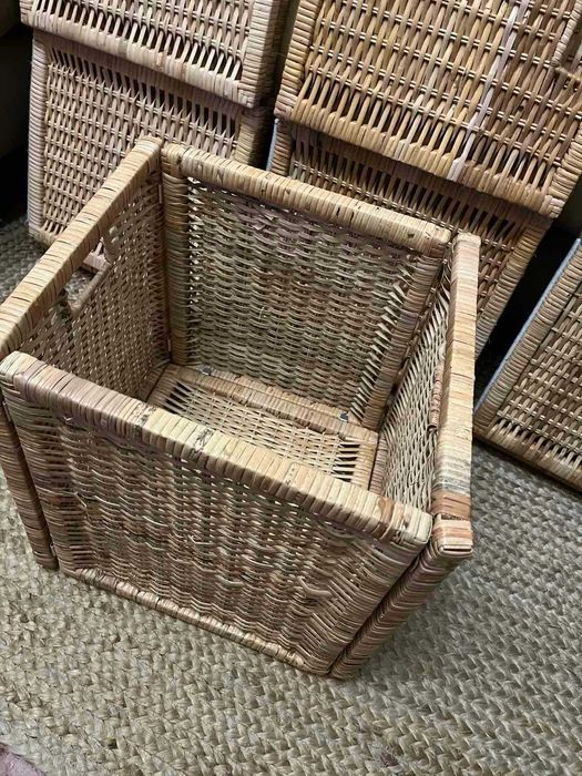 Плетений кошик для тумби икеа ikea branäs