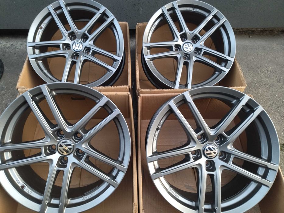 A223#Alufelgi uzywane 18" 5x112 et 25 Vw scirocco Tiguan