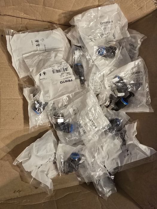 Festo złącze kątowe QSL-G1/2-12 fi12 wkręcane 13szt