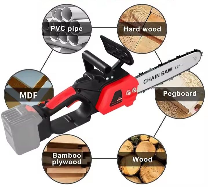 Motosserra 12" Motor sem escovas em Promoção