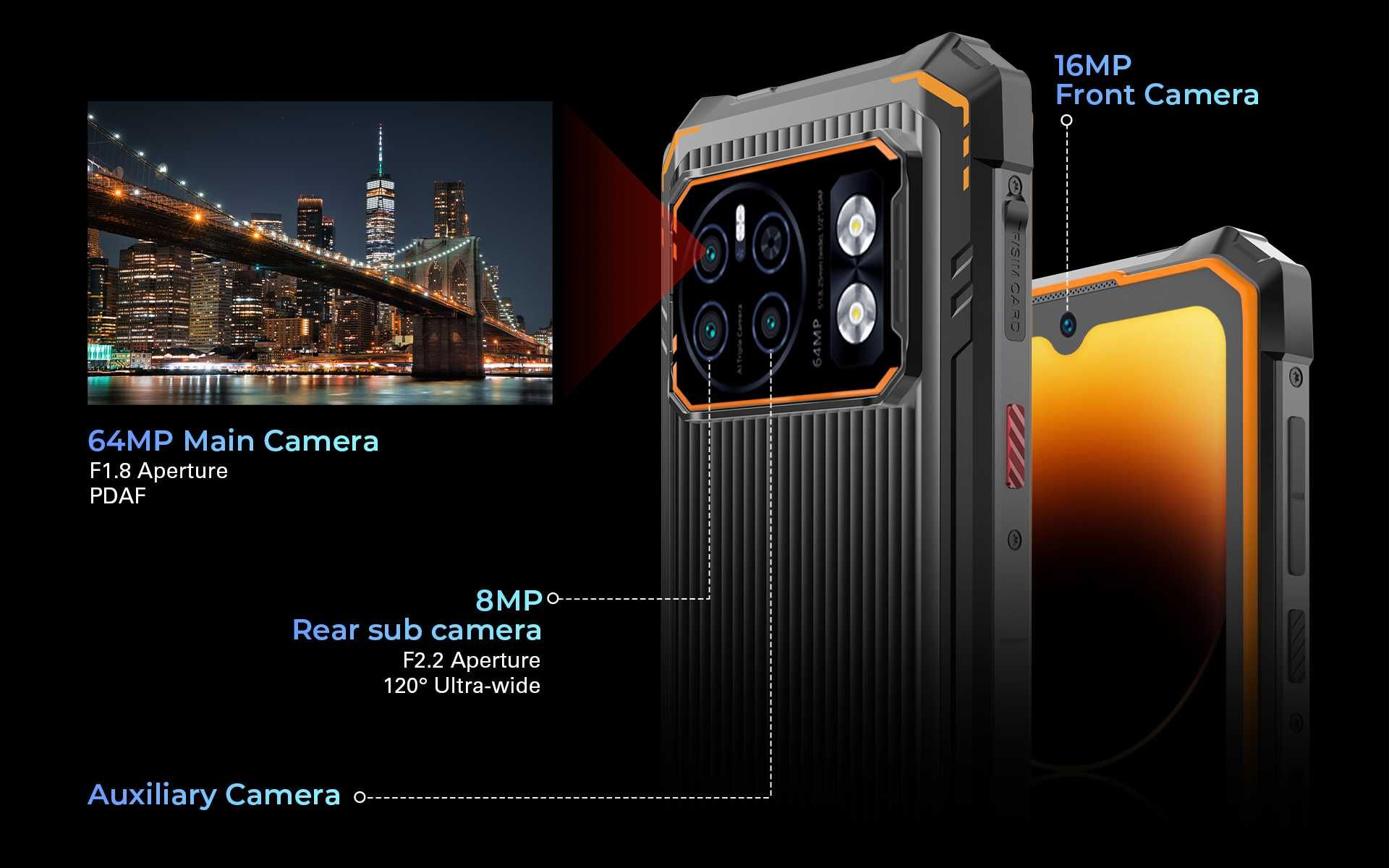 HOTWAV Cyber 13, 16/128Gb и HOTWAV Cyber 13 Pro, 20/256Gb, 10800мАч