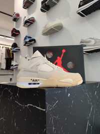 Кросівки OFF-WHITE X Air Jordan 4 SP 'SAIL'