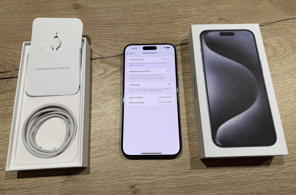 iPhone 15 Pro Max 256 GB Blue Titanium