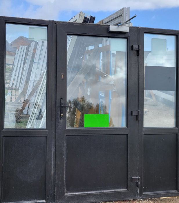 Drzwi zewnętrzne PCV szer 220 x 205 wys