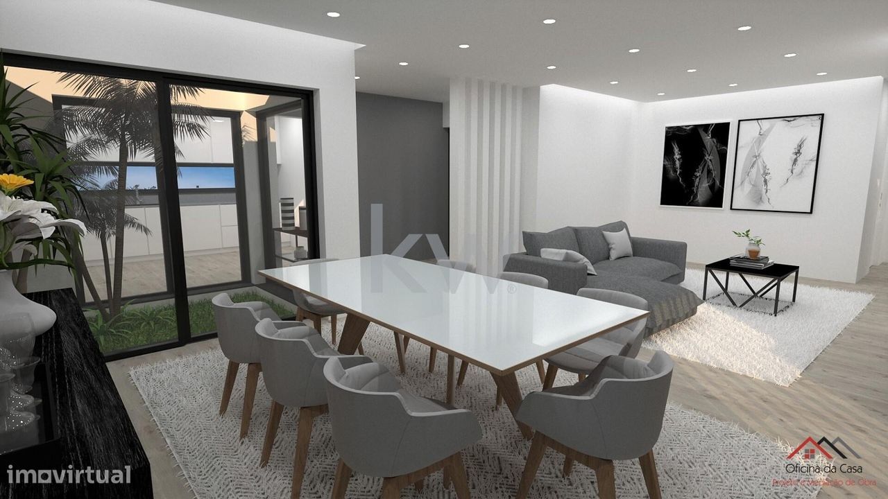 Moradia T3 em Vila Nova de Poiares, Condomínio Privado - Obra Nova