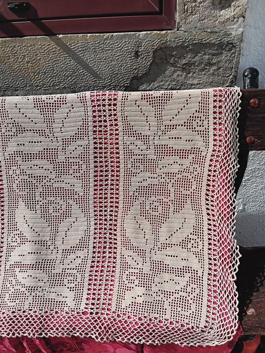 Toalha de Renda Manual