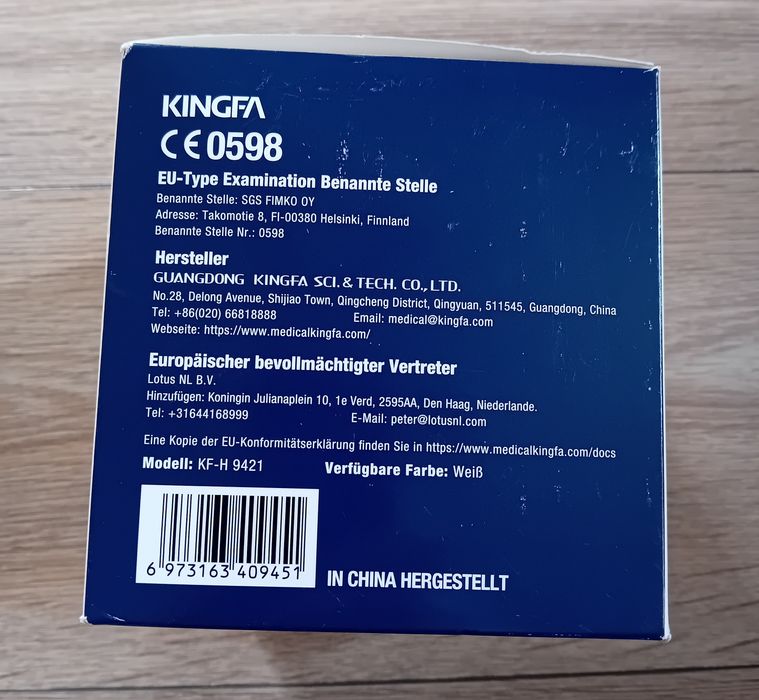 Maski filtrujące Kingfa