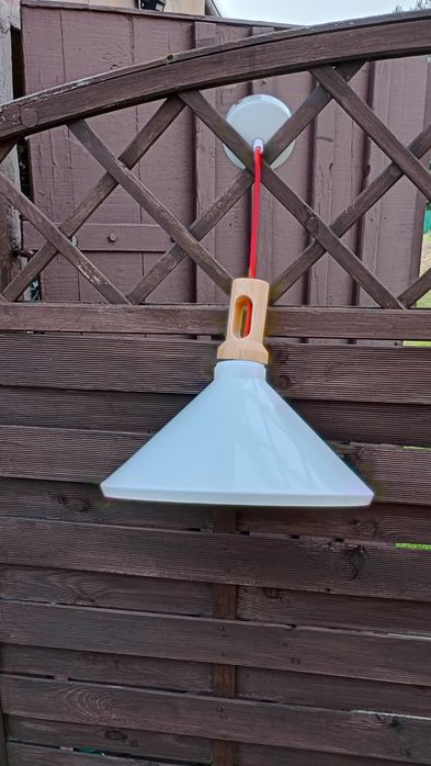 Lampa kuchenna drewno