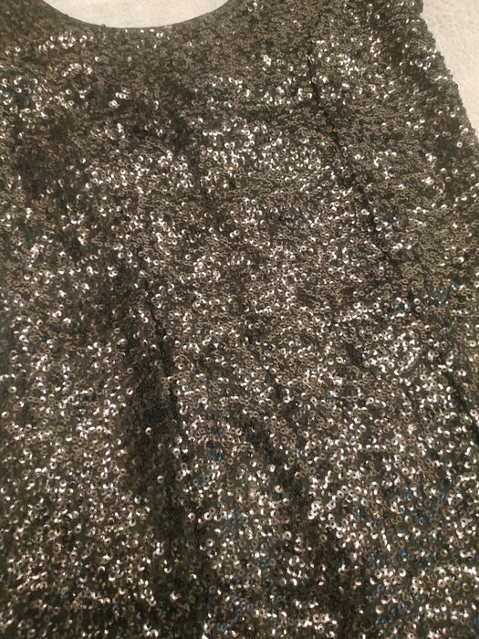 Платье пайетка h&m