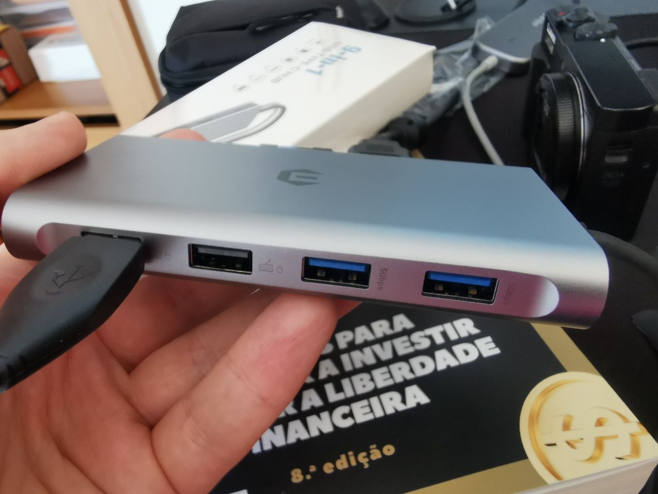 HUB USB-C 11 em 1 para Macbook e Windows