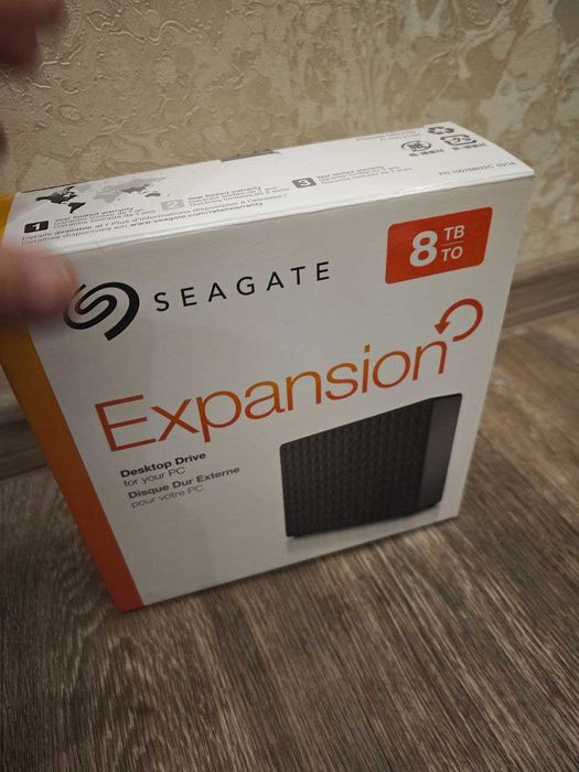Внешний жёсткий диск Seagate Expansion 8TB Гарантия