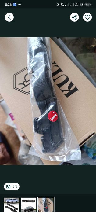 Кріплення бампера переднього ліве Dodge Journey 2008-2019 5178411AD