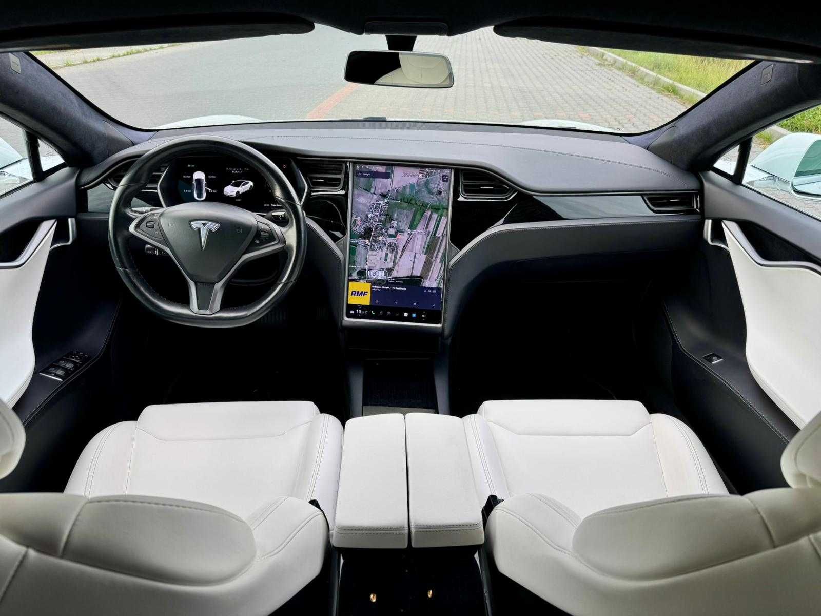 Tesla Model S 100D LR, DualMotor , Biała Perła, Zamiana