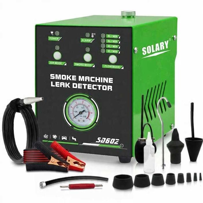 SOLARY SD602 Generator dymu Tester szczelności Zadymiarka ZESTAW