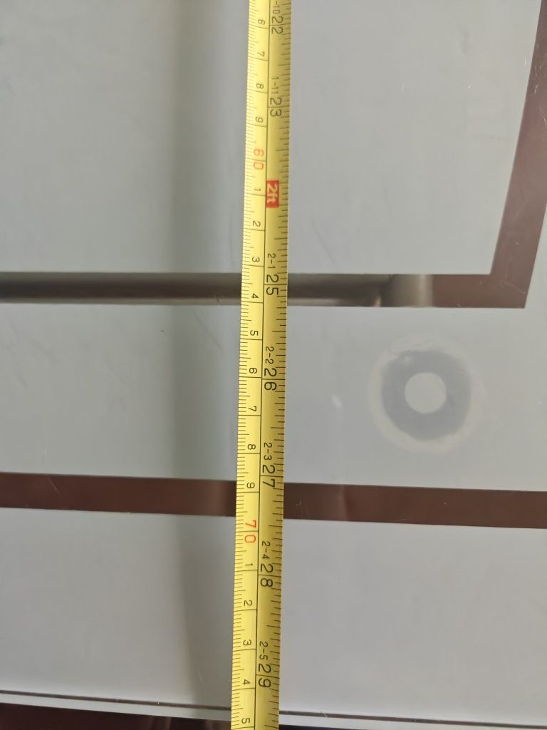 Mesa vidro fosco temperado 1.20 x 0.75 + 4 cadeiras