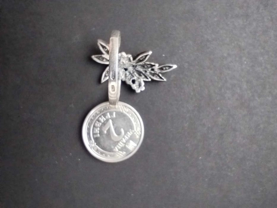 Срібна каблучка, розмір 19,5-20