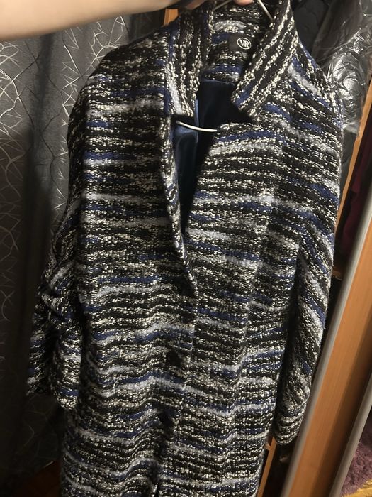 Стильне пальто вовна ягня 50 розмір