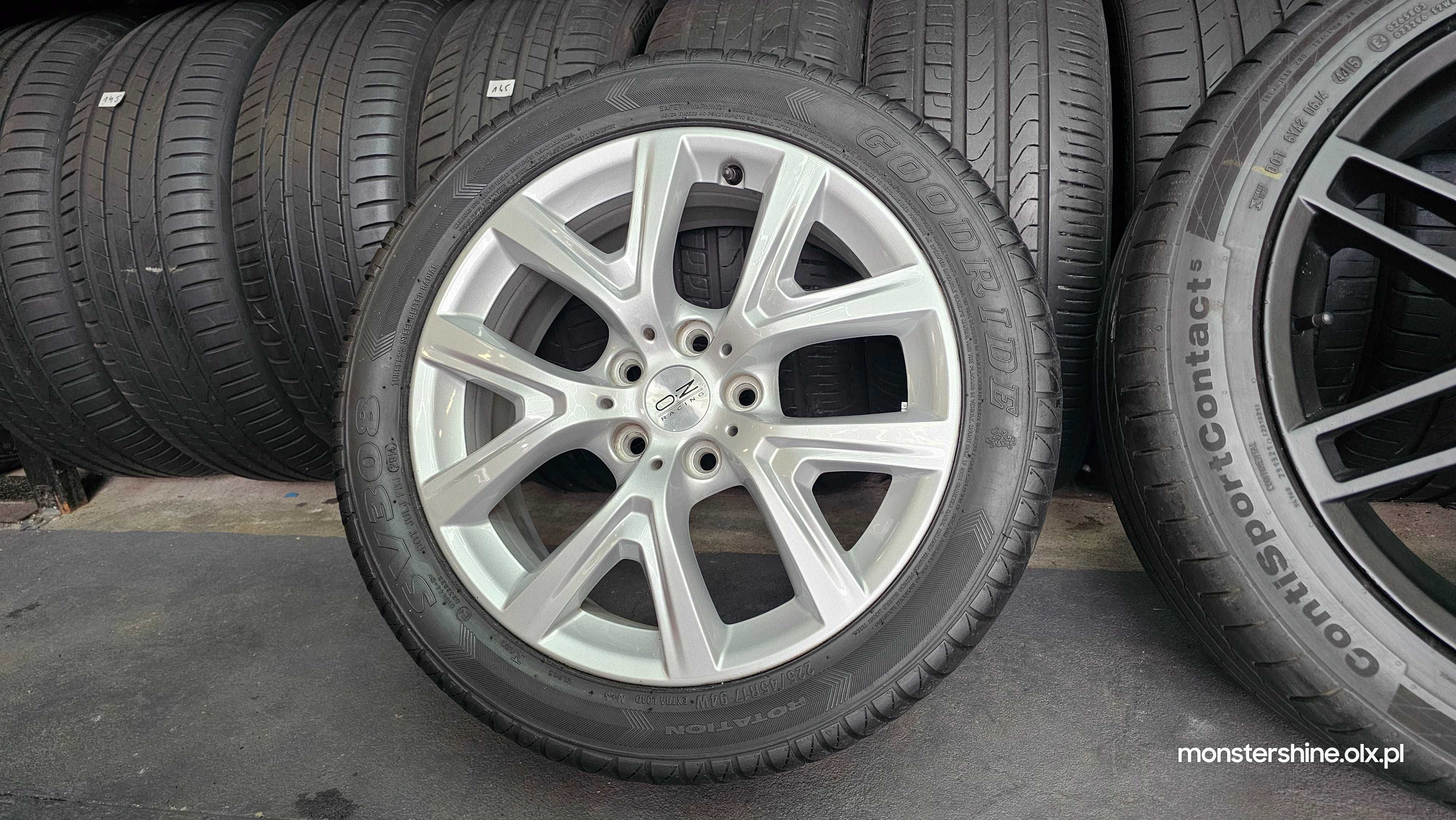 Alufelgi OZ BMW Audi 5x112 letnie Goodride/Uniroyal 225/45/17-zamiana
