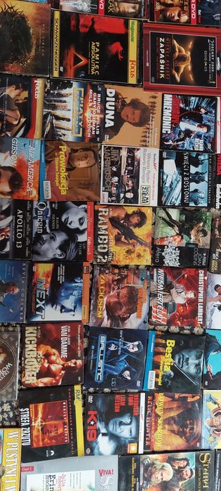 Filmy płyty DVD 84szt za 90zł oryginały wydawnicze