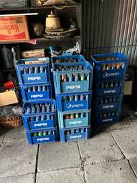 Transportery z butelkami